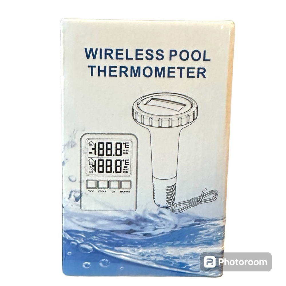 IPX7 floating thermometer with long reach WiFi capabilities NIB Hot tub or pool